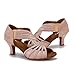Ballroom Dance Shoes Women Latin Salsa Practice Dancer Shoes 2.5'' Heels YT02
