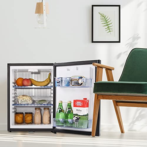 Smad Compact Mini Fridge Quiet No Noise Absorption Refrigerator With