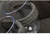 Red Hamper Grey Tweed Wicker Picnic Basket for 2 with Cooler & Blanket view 7