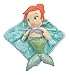 Disney Parks Ariel the Little Mermaid Baby in Blanket Plush Doll NEW