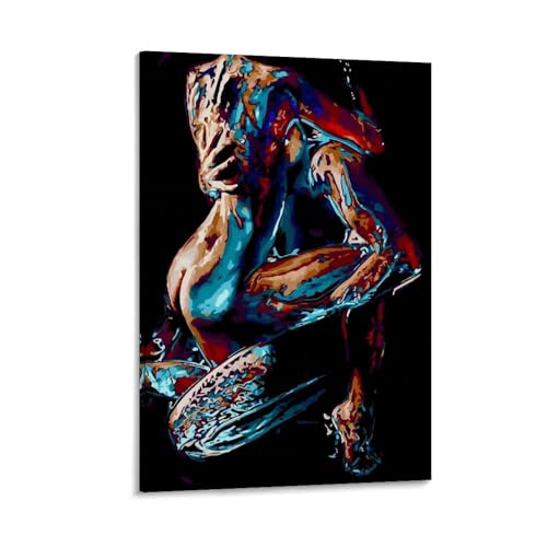 Erotic Paintings of Nude Sexy Women Couple Sex