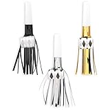 Foil Fringe Noisemaker Blowouts (24 Pack)