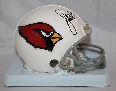 larry fitzgerald autographed football