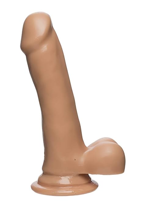 The D Slim D With Balls Firmskyn Vanilla Dildo 6 Inch Amazon Co