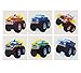 Monster Truck Tattoos - 144 Pack Of Temporary Tattoos of Monster Trucks - Great For Boys Birthday Party Favors, Classrooms, Favor & Goodie Bags, Other Party Supplies - Safe, Non-Toxic, Easy To Remove