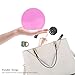 Facial Cleansing Brush, Gentle Exfoliating and Sonic Face Brushes, Electric Cleanser Brush Silicone for Deep Cleaning, Removing Blackhead and Massage(Pink)