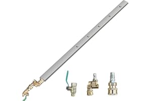 JUVHOT 2025 New Radiator Cleaning Wand, Efficient No Removal Cleaning Tool for Tight Crevices, Dual-Use Water/Air Flush, Pressure Washer Accessories, Car Radiator Cleaning Wand (Switch)