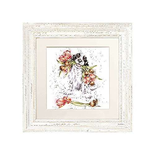 Wrendale Designs - 'Blooming With Love' Framed Card - White