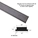 Gordon Glass Flexible Magnetic Strip Insert for Framed Swing Shower Doors - 72