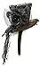 Ladies Brown Velvet Ornate Steampunk Mini Top Hat Headband