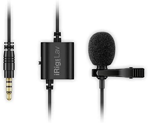 Ik Multimedia Irig Lavalier Lapel Clip On Microphone For Mobile