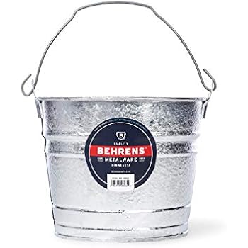 Behrens 1205 5-Quart Steel Pail