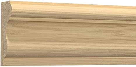 Amazon モールディング 廻り縁 チェアレール フレーム サンメントth 天然木製 Nth138 モールディング モール材