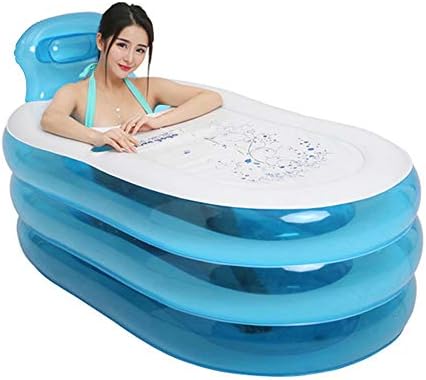 inflatable pool in shower