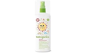 Babyganics SPF 50 Mineral Based Baby Sunscreen Spray, 6 Ounce