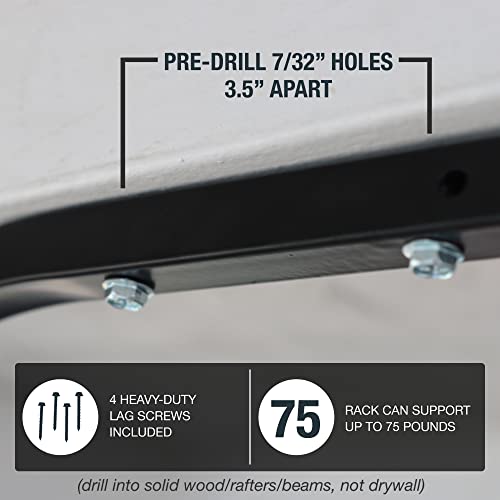 Ho Stevie! Ceiling/Wall Racks for Surfboards and SUP Boards 75lb Max