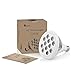 TaoTronics Led Grow lights Bulb, Grow Lights Indoor Plants, Grow Lamp Hydroponics Greenhouse Organic, Plant Lights (E26 12w 3 Bands)