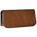 kalibri Natural Leather Tobacco Pouch - Small Soft Leather Case for Rolling Tobacco and Pipe Tobacco