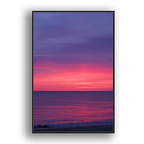 Framed Canvas Wall Art for Living Room, Bedroom Coast and Sea Canvas Prints for Modern Home Decoration Ready to Hang - 16"x24" inches