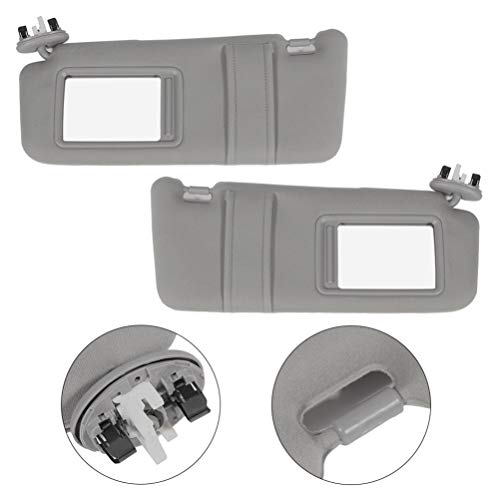 LH Sde Sun Vsor Gray W/O Sunroof For Toyota Camry 2.5L 3.5L 2012-2017 - Foto 6