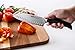 Zyliss Control Santoku Knife - Professional Kitchen Cutlery - Premium German Steel, 7-inch