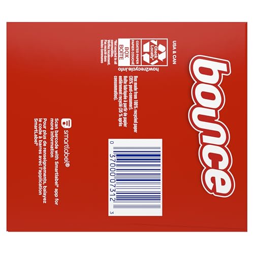 BOUNCE FABRIC SOFTENER SHEETS, OUTDOOR FRESH SCENT, 240 COUNT