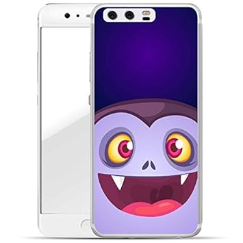 Finoo Huawei P10 Hard Case Handy-Hülle Halloween Motiv | dünne stoßfeste Schutz-Cover Tasche mit lizensiertem Muster | Premiu