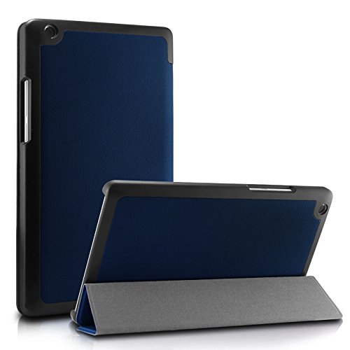 Infiland lenovo tab2 a8 shell case, ultra slim tri-fold stand cas…