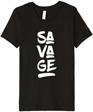 unisex-child Viral Society Savage T Shirt 8 Black