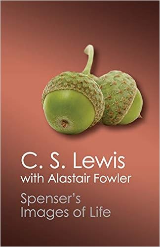 Spenser S Images Of Life Canto Classics Lewis C S 9781107691131 Amazon Com Books