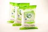 Eat Cleaner Travel Wipes Kit 32 Count, Pack of 3