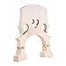 ammoon Standard Maple Bridge Replacement Part for 3/4 Size Double Bass Adjustable Upright Bass Bridge