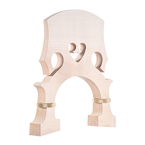 Standard Maple Bridge Replacement Part for 3/4 Size Double Bass Adjustable Upright Bass Bridge - Thumbnail 5