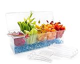 gesPINK Condiment Tray, Condiment Server with Small