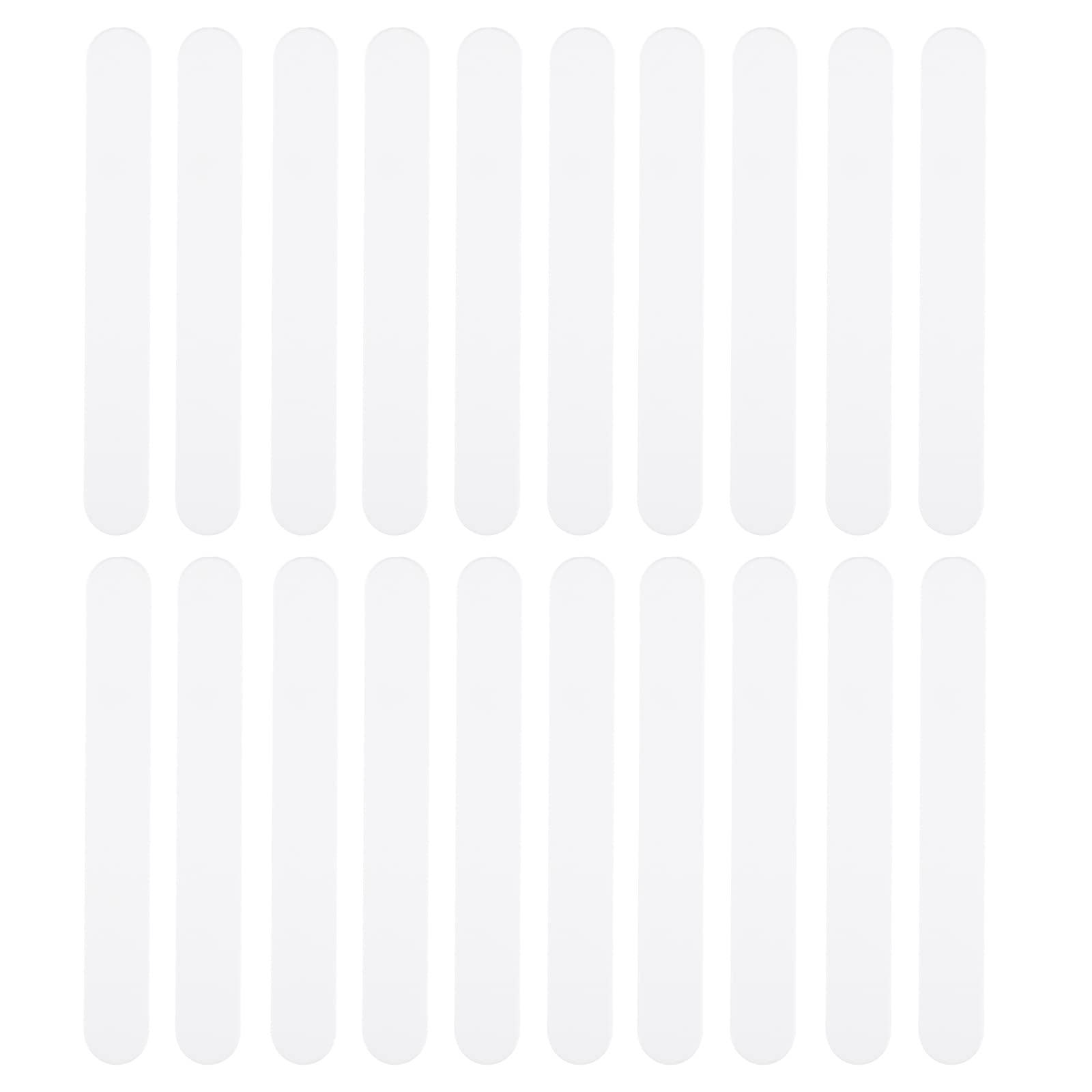 ULTECHNOVO 20Pcs White Tongue Depressors Medical Pp for Clinic Examination Supplies