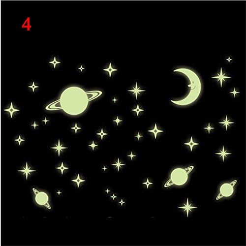 Phantomx Ceiling Art Mural DIY Home Decor Wall Sticker Glow In The Dark Luminous Decal (2)