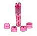 Pocket Rocket Mini Beauty Facial Massager Full Body Relax Toy 4 Heads Pink Color (1Pk)