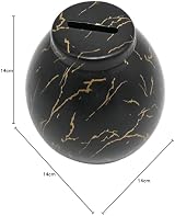 RAM BLACK Ceramic Money Pot Marble Effect Coin Piggy Bank Brand RAM ONLINE view 5