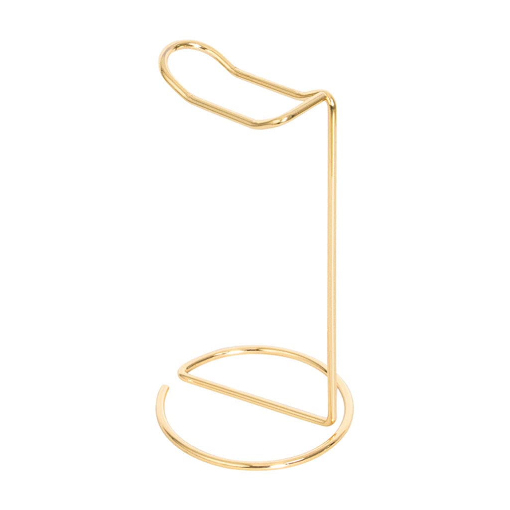 ehbn9 Stylish Headphone Stand Headset Holder Gold Pro Gaming Headset Holder Stand Anti-Slip Earphone Stand for All Headphones Gold
