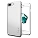 Spigen Thin Fit Designed for Apple iPhone 8 Plus Case (2017) / Designed for iPhone 7 Plus Case (2016) - Satin Silver