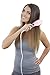 SCENIC Best Prime Electric Hair Heating Ceramic Straightening & Detangling Brush - Anti Scald, Zero Damage,Gives A Shiny Sleek Look,Digital Styling Comb Iron [Pink]