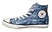 Converse Jr. Chuck Taylor All Star Print Hi Top Sneakers - Ash Grey/Casino Denim