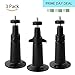AirsFish Security Camera Wall Mount(3 packs), Adjustable Indoor and Outdoor Wall Mount for Arlo, Arlo Pro, Arlo Pro 2 and Other Compatible Models (Black )