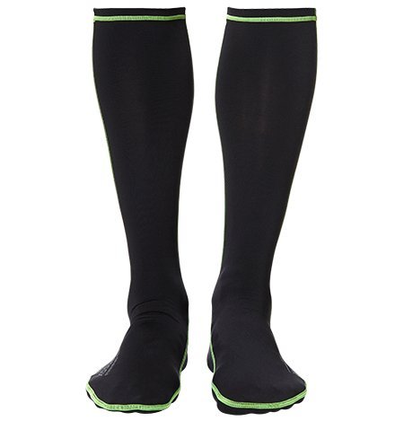 WETSOX Frictionless Wetsuit Boot Socks Slip Easily In/Out of Gear(Black,Large)