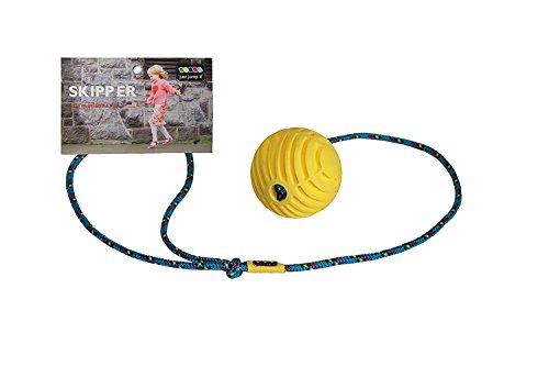 Just Jump It Skipper Ball-Skip Ball Toy - Active Outdoor Youth Fitness Toy - Yellow - Thumbnail 6