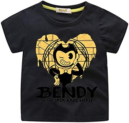 Kids B-endy Dab Dabbing Print T-Shirt, Casual Short Sleeve O-Neck Tee Tops