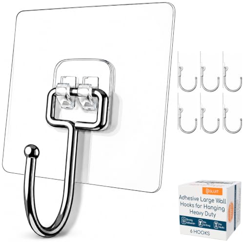 Adhesive Large Wall Hooks