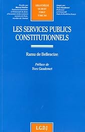 Les  services publics constitutionnels