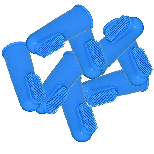 RosyLife Pet Dog Soft Toothbrush Dog Toothbrush Finger Toothbrush pet Toothbrush Small to Large Dogs (24 Pack-Multi-Colored) - Thumbnail 3