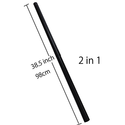 image for EZ SPARES 2PCS Universal Plastic Tube 19.6-inch Extension Wands 1-1/4i